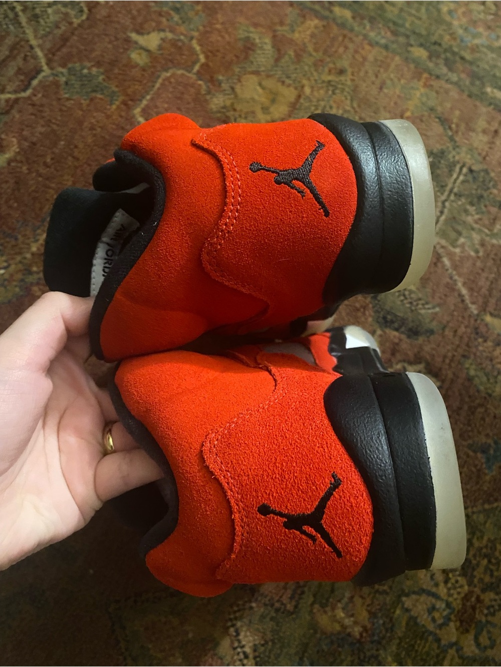 Jordan 5s Red/Black✨ - Picture 6 of 8